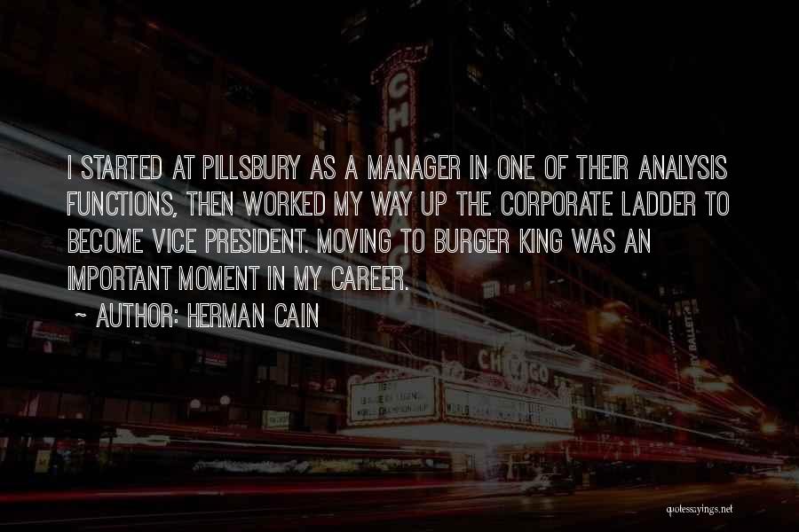 Pillsbury Quotes By Herman Cain