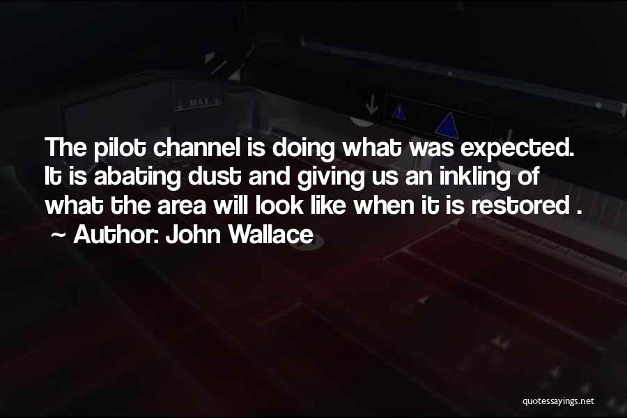 Pilots Quotes By John Wallace