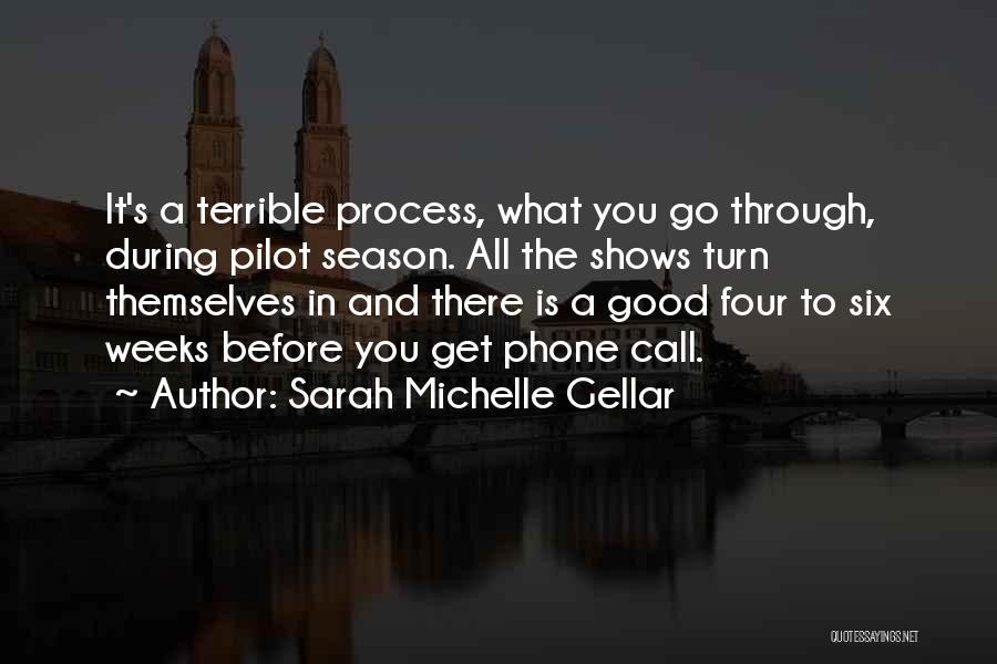 Pilots Quotes By Sarah Michelle Gellar