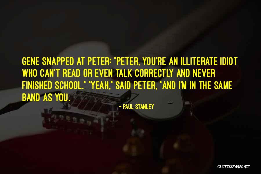 Piltrafas Significado Quotes By Paul Stanley Piltrafas Significado Quotes By Paul Stanley