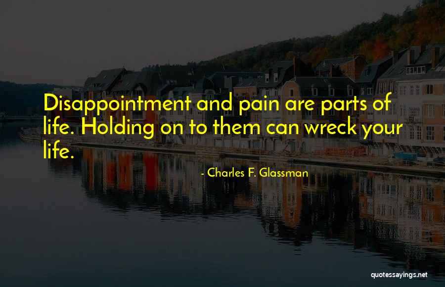 Pilules Progestatives Quotes By Charles F. Glassman Pilules Progestatives Quotes By Charles F. Glassman