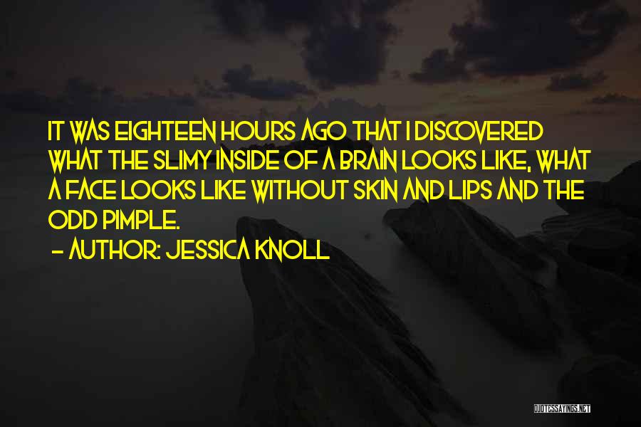 Pimple Quotes By Jessica Knoll