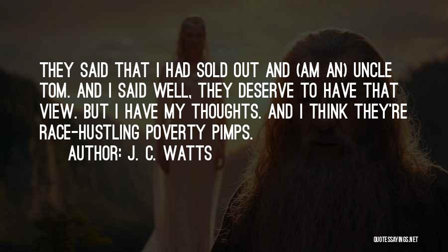 Pimps Quotes By J. C. Watts