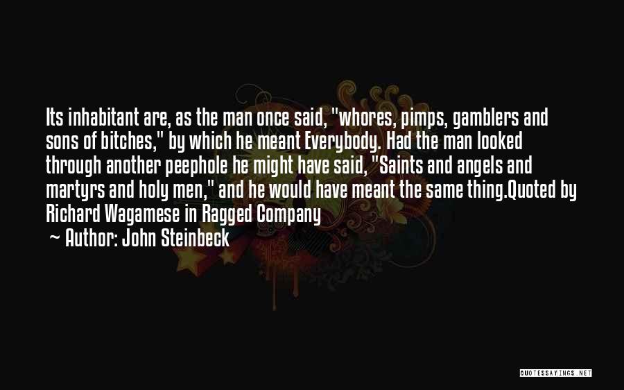 Pimps Quotes By John Steinbeck