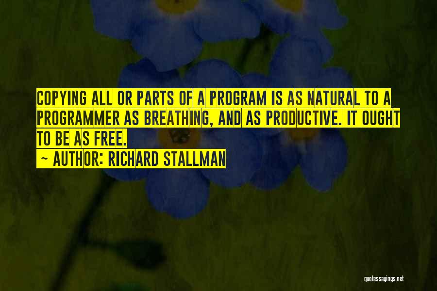 Pinborough Books Quotes By Richard Stallman