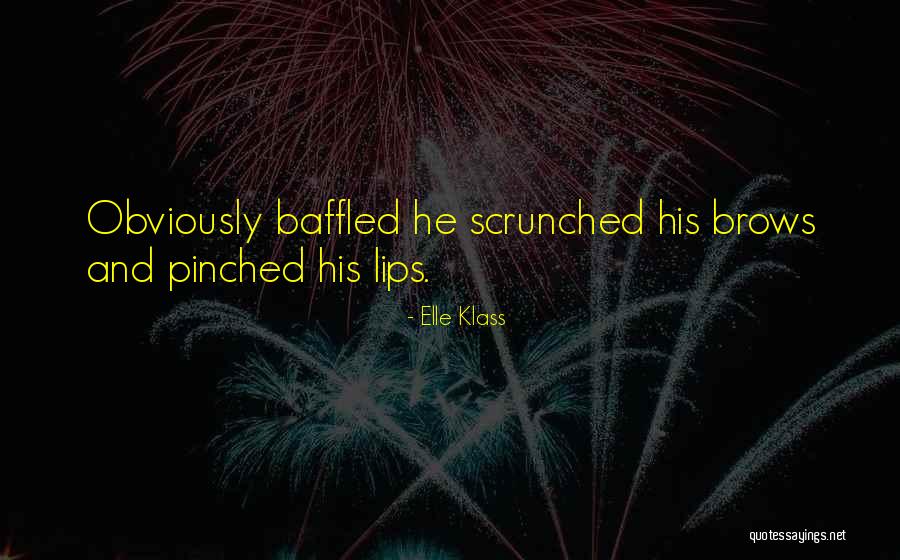 Pinched Lips Quotes By Elle Klass Pinched Lips Quotes By Elle Klass