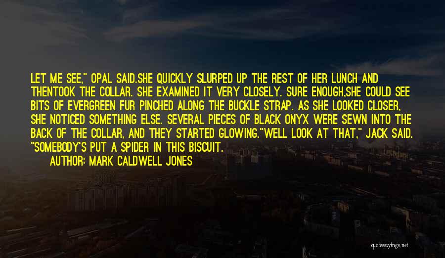 Pinched Quotes By Mark Caldwell Jones