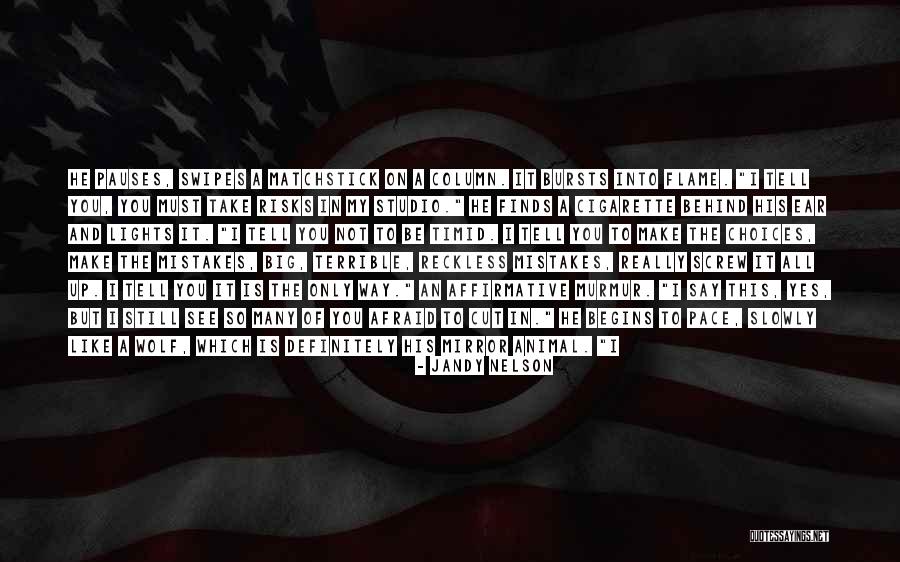 Pinches Quotes By Jandy Nelson Pinches Quotes By Jandy Nelson