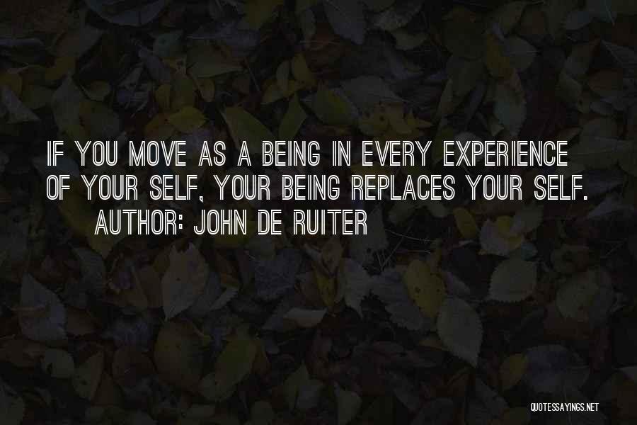 Pinchot University Quotes By John De Ruiter