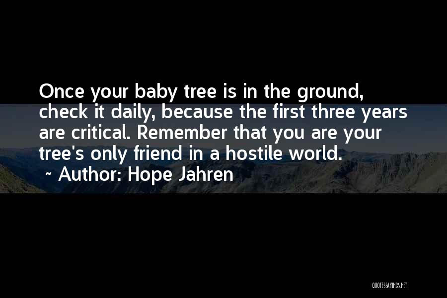 Pines Tree Quotes By Hope Jahren