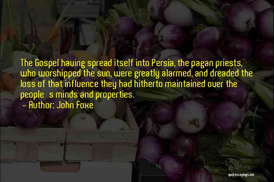 Pinget National High School Quotes By John Foxe