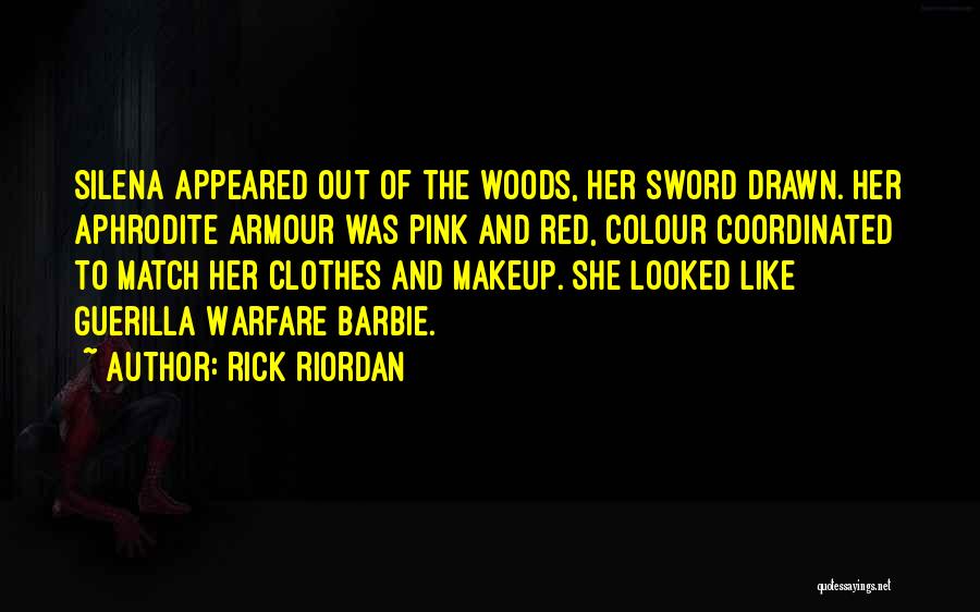 Pink Colour Quotes By Rick Riordan