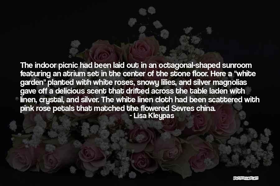 Pink Lilies Quotes By Lisa Kleypas