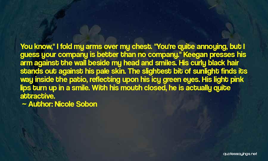 Pink Lips Quotes By Nicole Sobon