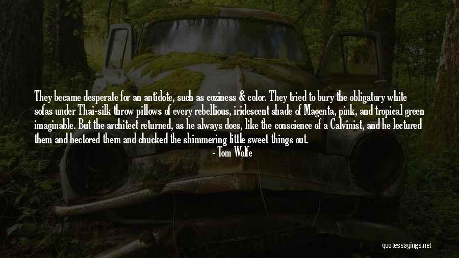 Pink Shade Quotes By Tom Wolfe Pink Shade Quotes By Tom Wolfe