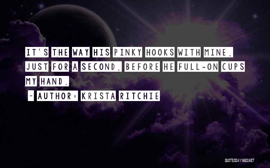 Pinky Quotes By Krista Ritchie