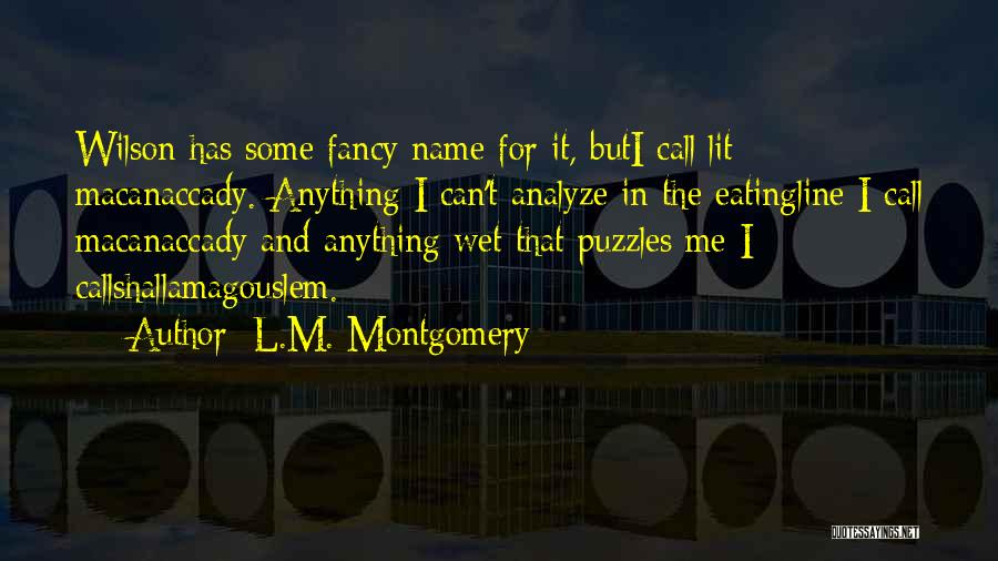 Pinsetters Kids Quotes By L.M. Montgomery