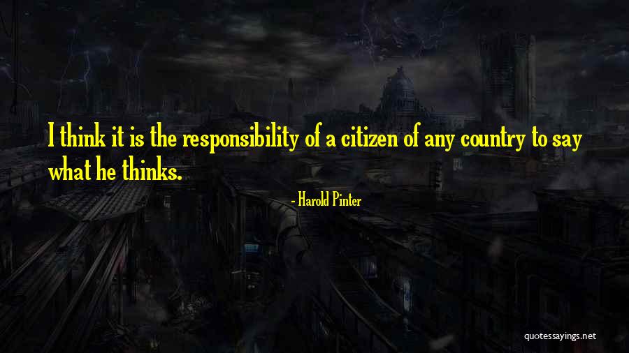 Pinter Quotes By Harold Pinter Pinter Quotes By Harold Pinter