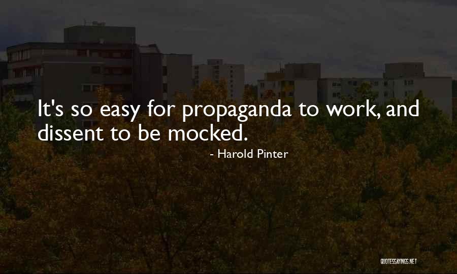 Pinter Quotes By Harold Pinter Pinter Quotes By Harold Pinter
