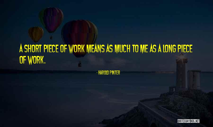 Pinter Quotes By Harold Pinter Pinter Quotes By Harold Pinter