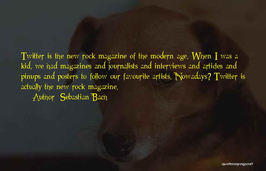 Pinups Quotes By Sebastian Bach