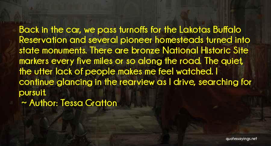 Pioneer Quotes By Tessa Gratton