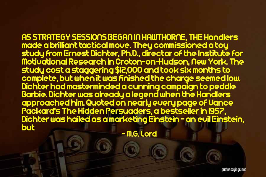 Pioneered Quotes By M.G. Lord Pioneered Quotes By M.G. Lord
