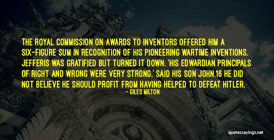 Pioneering Quotes By Giles Milton Pioneering Quotes By Giles Milton