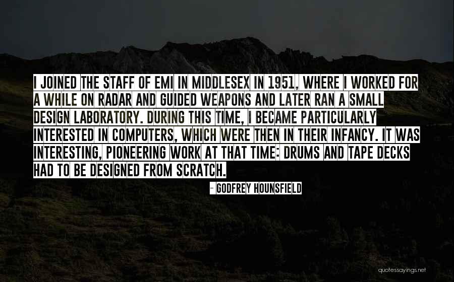 Pioneering Quotes By Godfrey Hounsfield Pioneering Quotes By Godfrey Hounsfield
