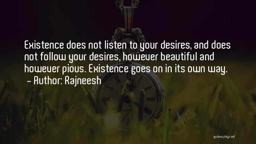 Pious Quotes By Rajneesh