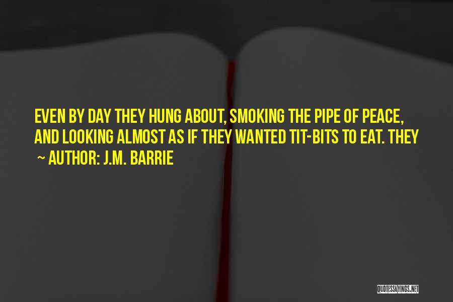Pipe Smoking Quotes By J.M. Barrie