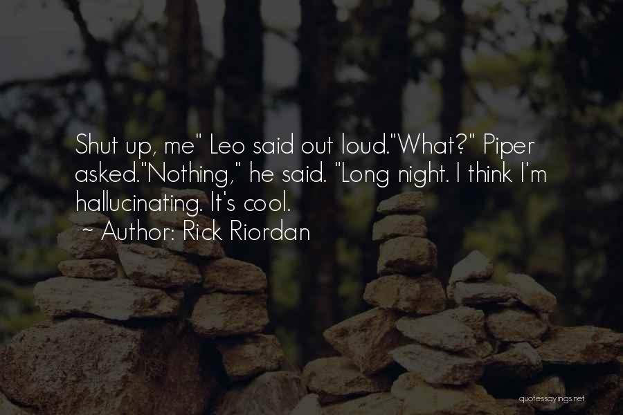 Piper Mclean Quotes By Rick Riordan