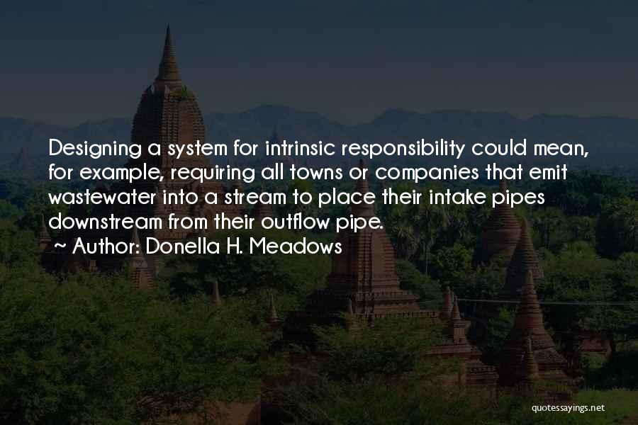 Pipes Quotes By Donella H. Meadows