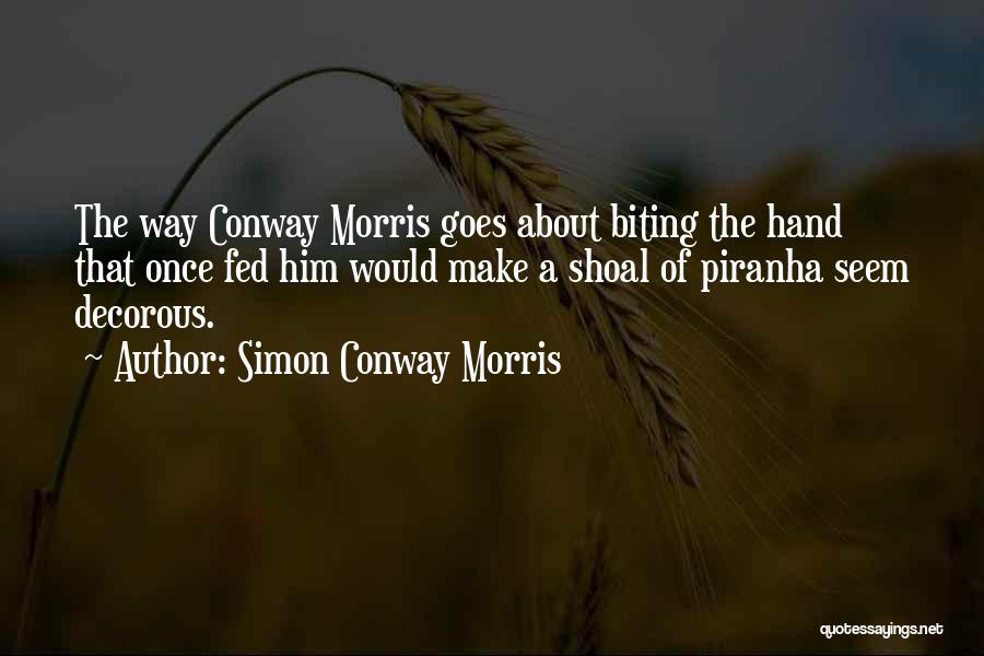 Piranha 2 Quotes By Simon Conway Morris