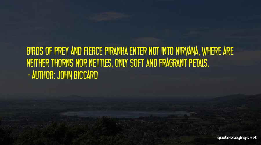 Piranha Quotes By John Biccard