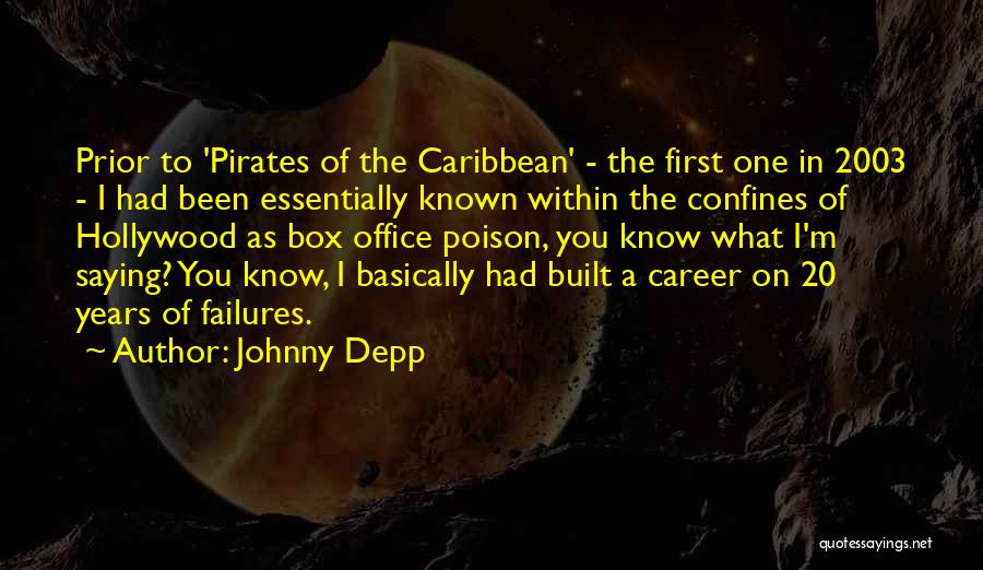 Pirates Of Caribbean Quotes By Johnny Depp