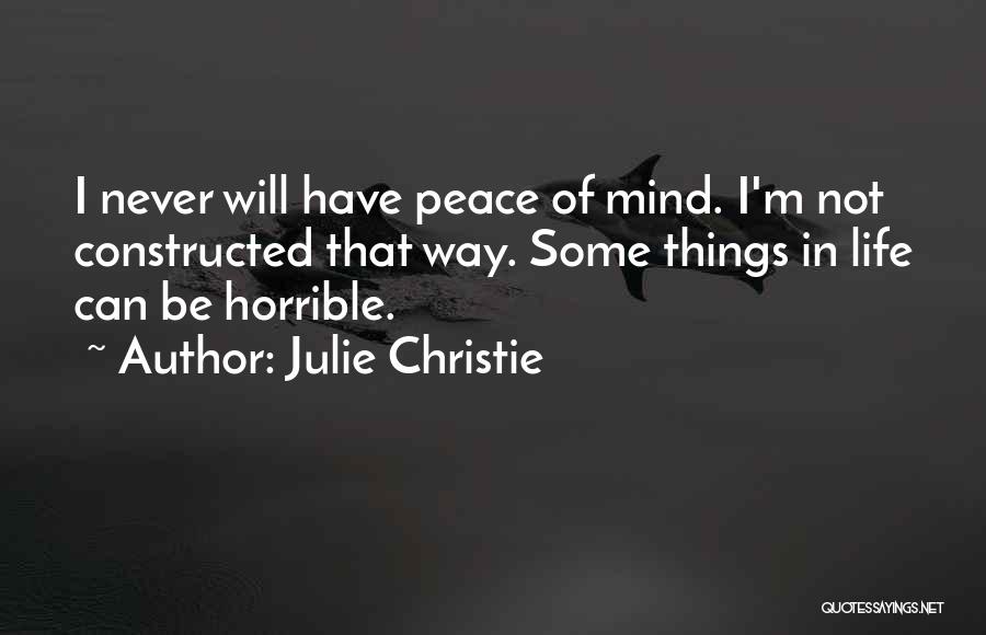 Pirmyn Filmas Quotes By Julie Christie