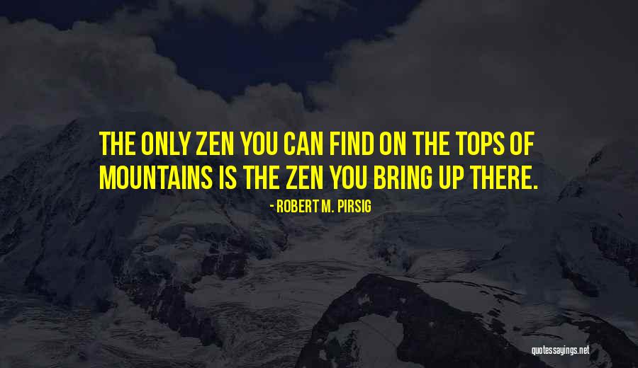 Pirsig Zen Quotes By Robert M. Pirsig Pirsig Zen Quotes By Robert M. Pirsig