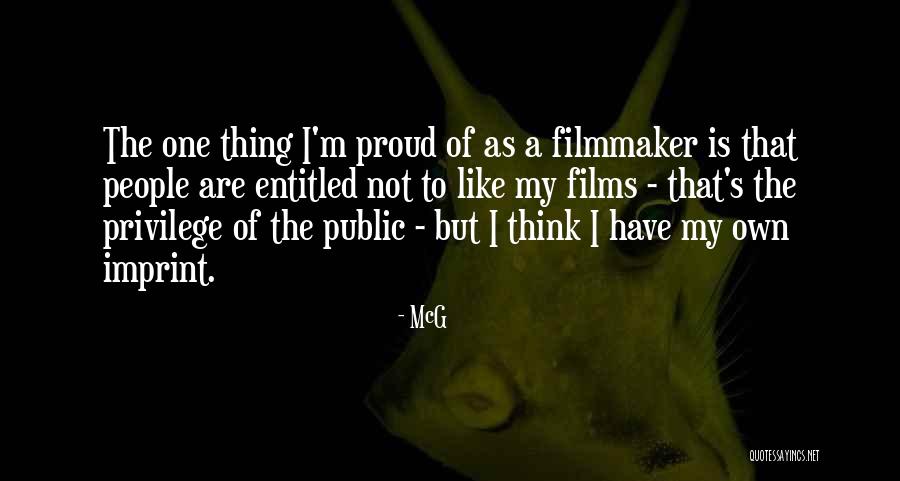 Pistoles Quotes By McG Pistoles Quotes By McG