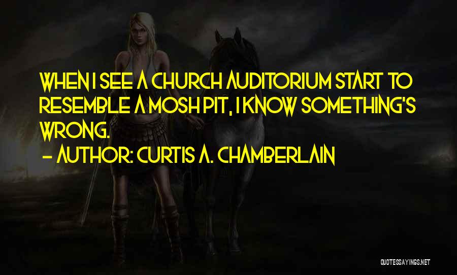 Pit Quotes By Curtis A. Chamberlain