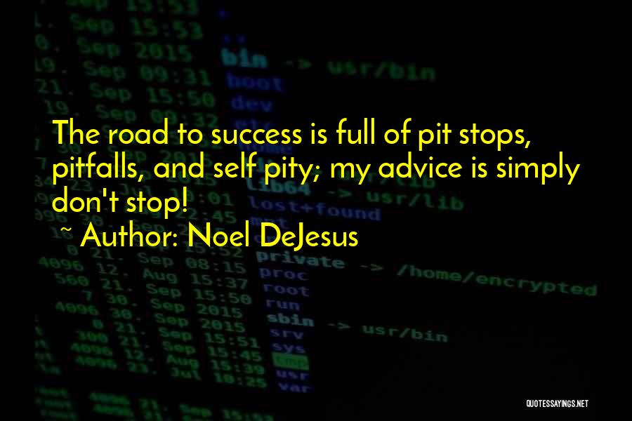 Pit Stops Quotes By Noel DeJesus