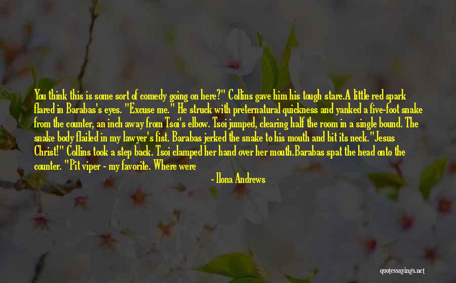 Pit Viper Quotes By Ilona Andrews Pit Viper Quotes By Ilona Andrews