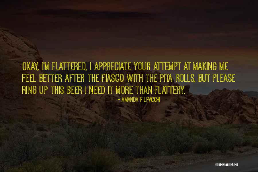 Pita Quotes By Amanda Filipacchi Pita Quotes By Amanda Filipacchi