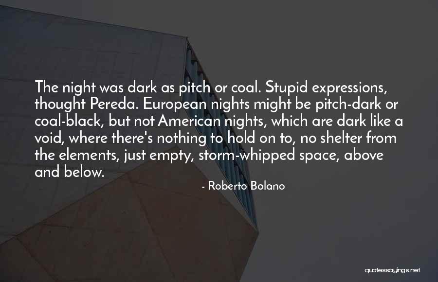 Pitch Black Quotes By Roberto Bolano Pitch Black Quotes By Roberto Bolano