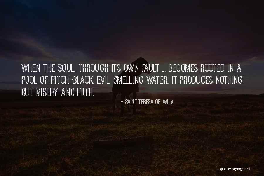 Pitch Black Quotes By Saint Teresa Of Avila Pitch Black Quotes By Saint Teresa Of Avila