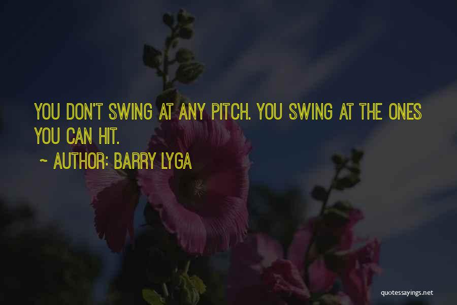 Pitch Quotes By Barry Lyga