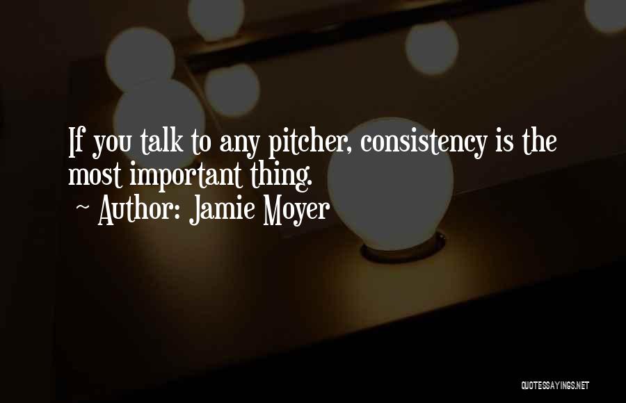 Pitcher Quotes By Jamie Moyer