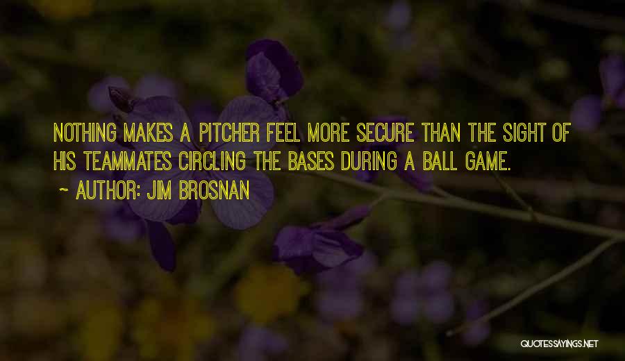 Pitcher Quotes By Jim Brosnan