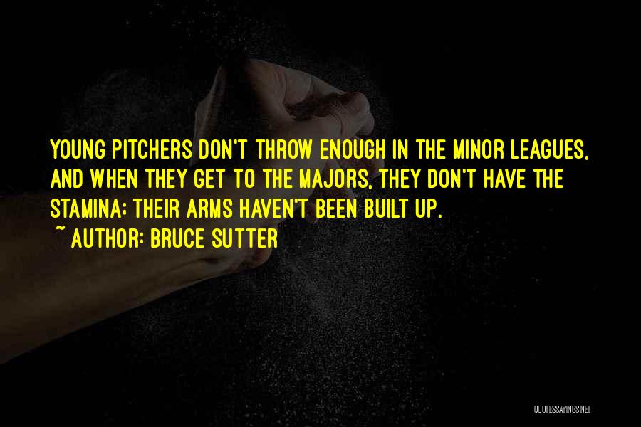 Pitchers Quotes By Bruce Sutter