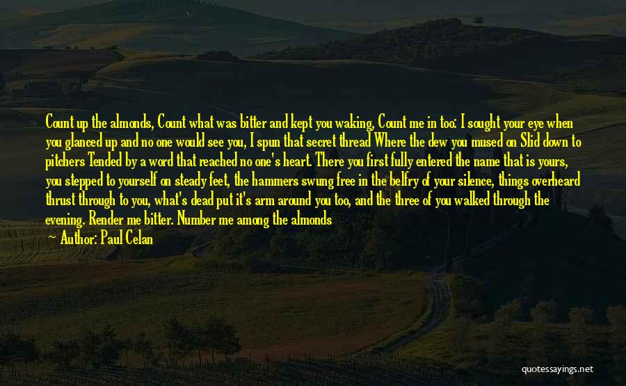 Pitchers Quotes By Paul Celan